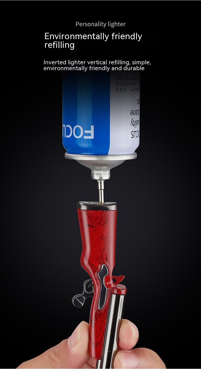 Dual-Flame Gun Lighter