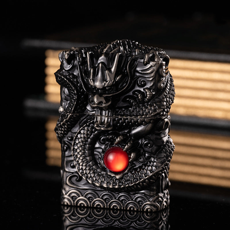Dragon Ball Carved Kerosene Lighter
