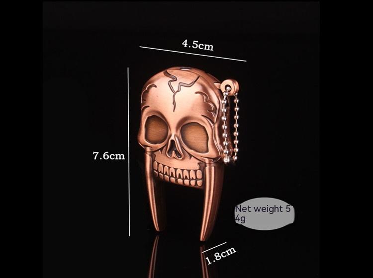 Creative Metal Skull Shape Lighter
