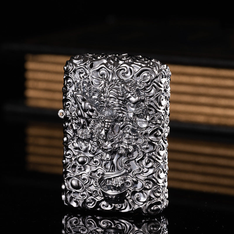 Dragon Ball Carved Kerosene Lighter