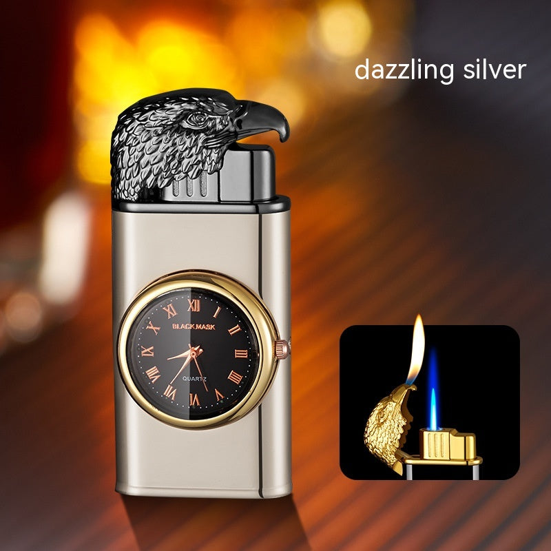 Eagle Head Lighter With Watch