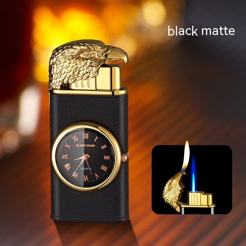 Eagle Head Lighter With Watch