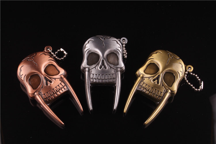Creative Metal Skull Shape Lighter