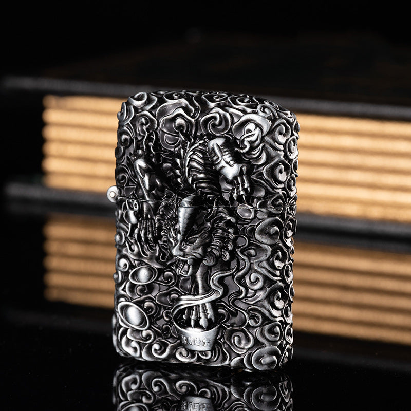 Dragon Ball Carved Kerosene Lighter
