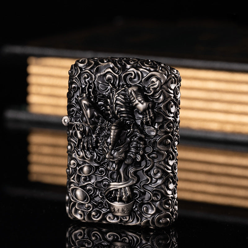 Dragon Ball Carved Kerosene Lighter