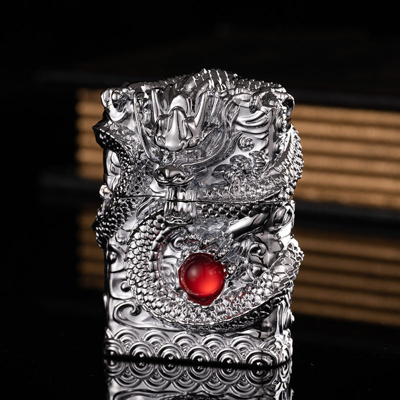 Dragon Ball Carved Kerosene Lighter