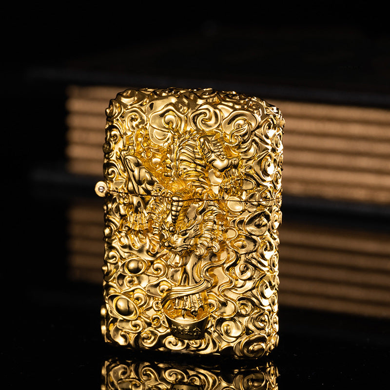 Dragon Ball Carved Kerosene Lighter