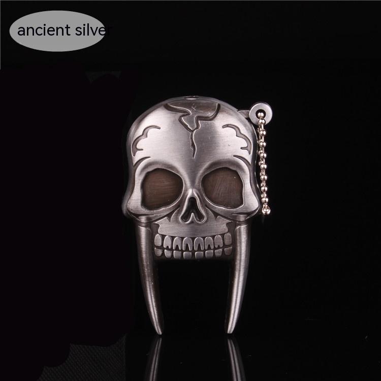 Creative Metal Skull Shape Lighter