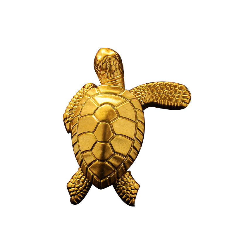 Golden Turtle Inflatable Lighter Creative Shape