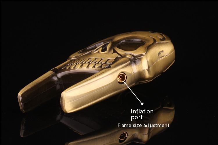 Creative Metal Skull Shape Lighter