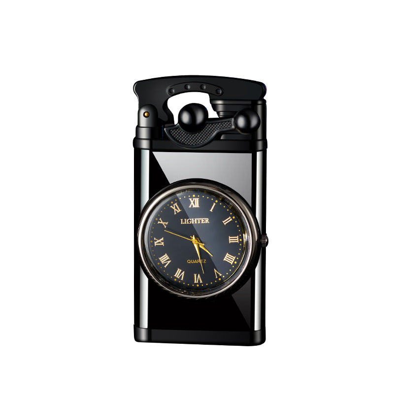 Dual Flame Clock Lighter