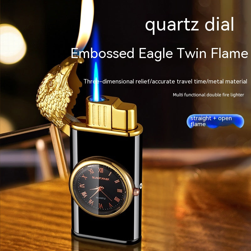 Eagle Head Lighter With Watch