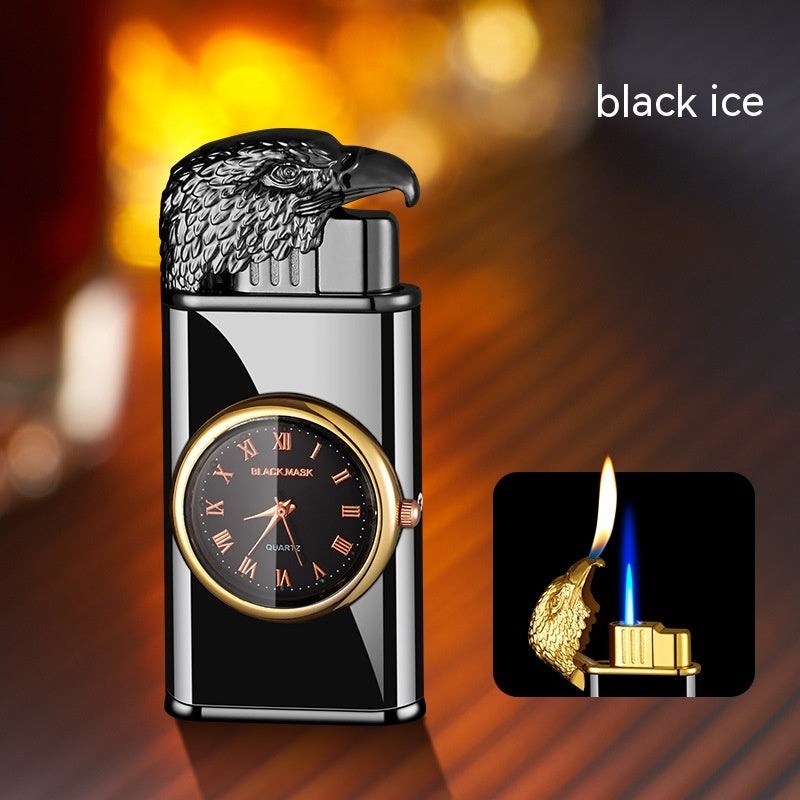 Eagle Head Lighter With Watch