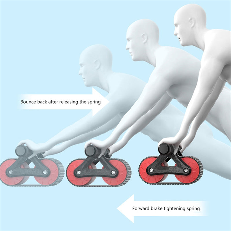 UltraFlex Ab Wheel Pro - Dual Wheel Abdominal Exerciser