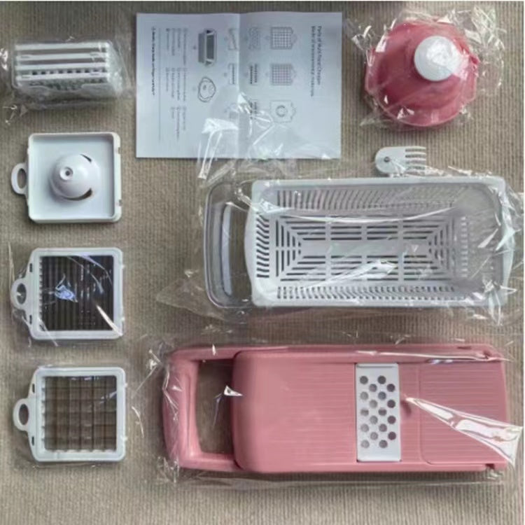 Ultimate 12-in-1 Manual Vegetable Chopper & Slicer