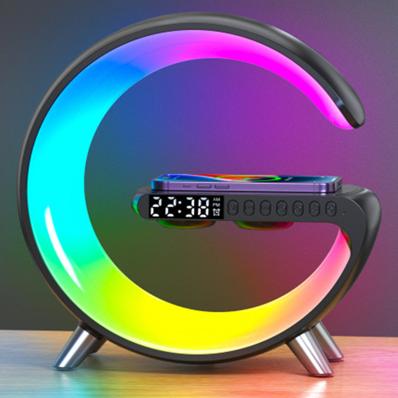 Smart LED Lamp with Bluetooth Speaker & Wireless Charger