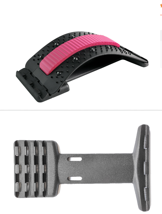 Adjustable Back Stretcher: Lumbar & Cervical Spine Pain Relief