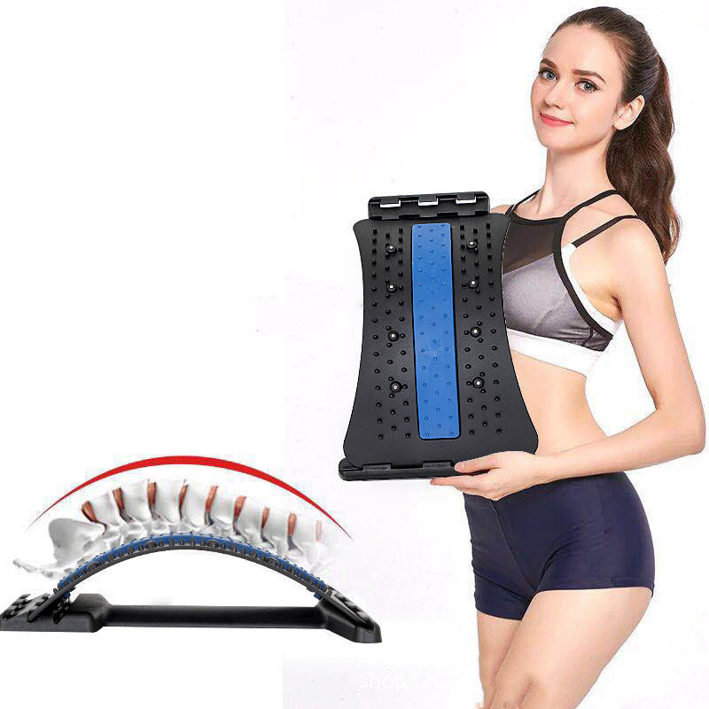 Adjustable Back Stretcher: Lumbar & Cervical Spine Pain Relief