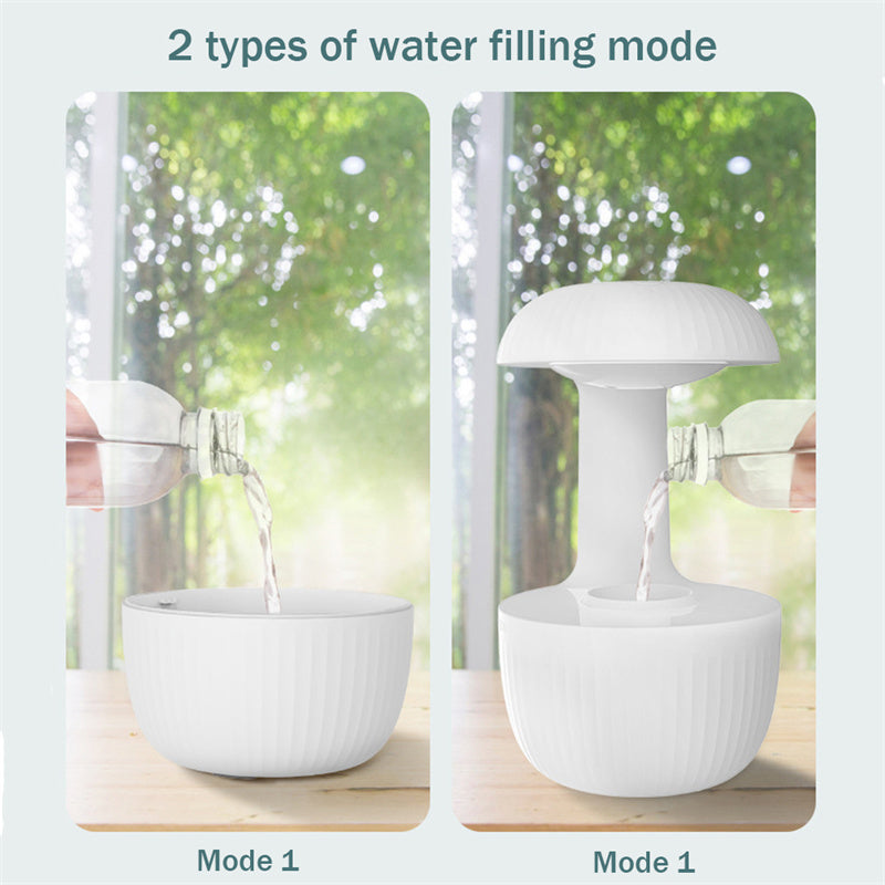 Levitating Anti-Gravity Humidifier: Cool Mist for Stress Relief