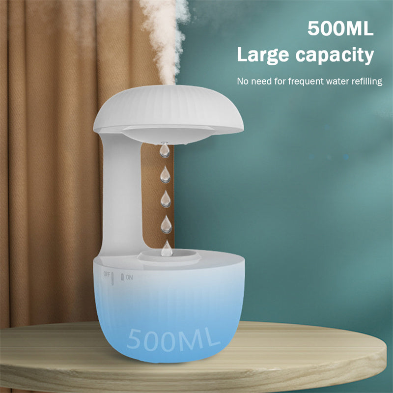 Levitating Anti-Gravity Humidifier: Cool Mist for Stress Relief