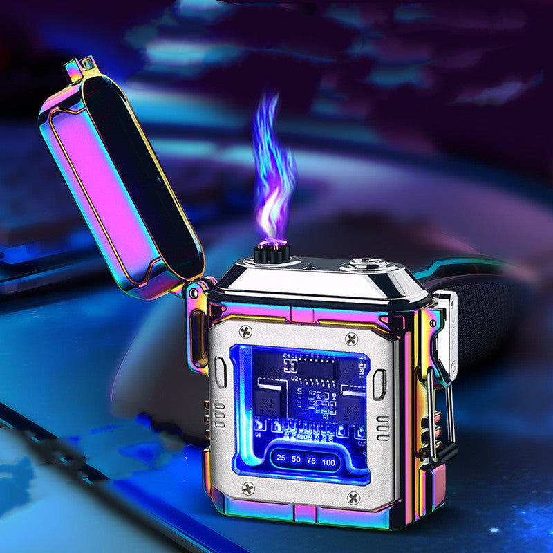 Metal Transparent Electronic Waterproof Lighter