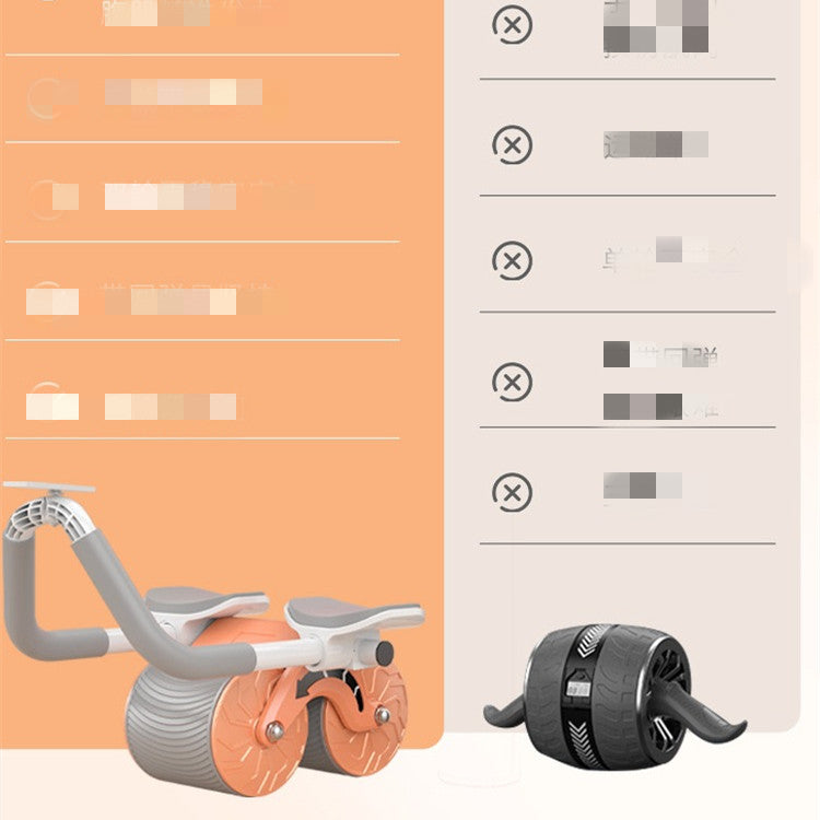 Auto-Rebound Ab Wheel for Beginners