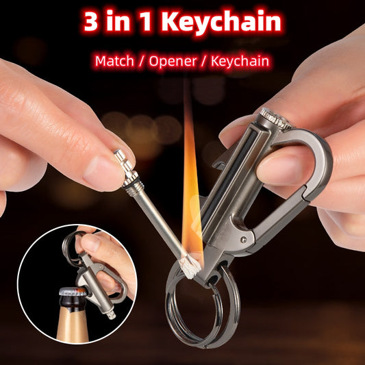 Wild Fire Metal Keychain Lighter