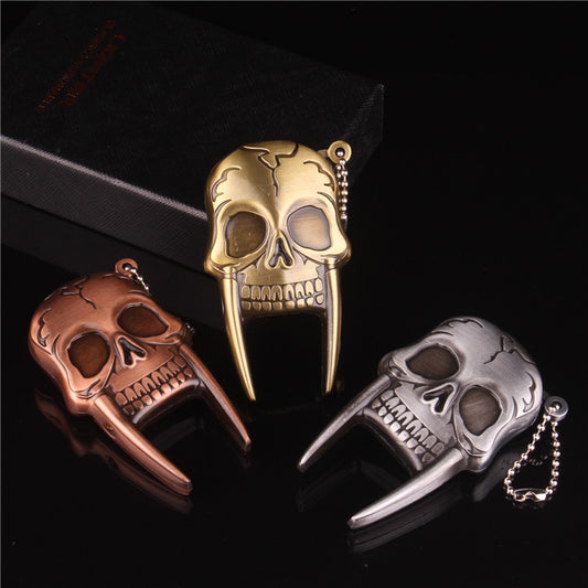 Creative Metal Skull Shape Lighter